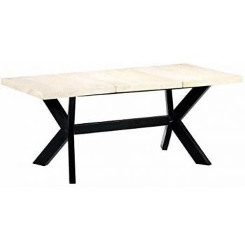 Table de Repas Moderne en Bois Massif