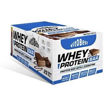 Whey Protein Bar Sabor Chocolate 35 g (25 Uds.)