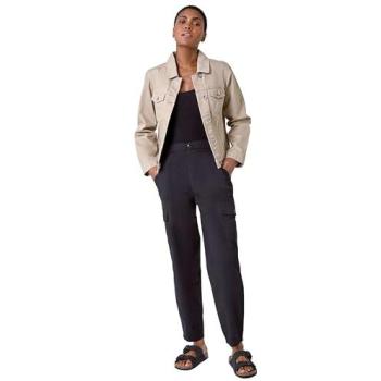 Roman Women's Classic Denim Jacket – Natural, Size 14 (Female)