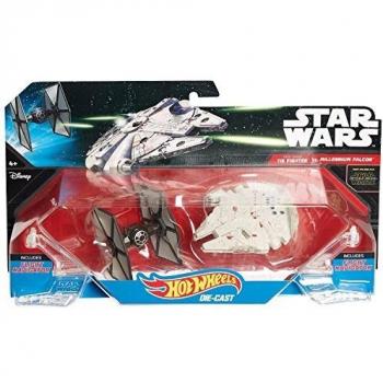 HOT WHEELS: STAR WARS TIE FIGHTER VS MILLENNIUM FALCON
