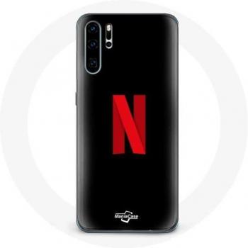 Red Netflix Logo Case for Huawei P30