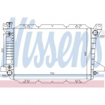 Refroidisseur Moteur Nissens 620981