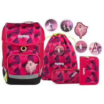 DanceBear Ergobag Kids‑Rucksack 19 Liter – Pink Stones