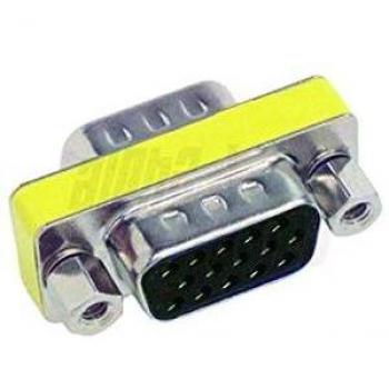 Conector Adaptador VGA 15P Fêmea