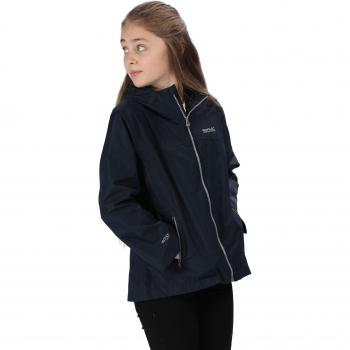 Regatta Jaidyn Reflektierende Kinderjacke, wasserdicht, 3XL – Marinefarben