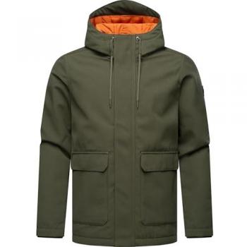 Winterjacke RAGWEAR „Mr Them“ – Herren, Gr. M (50), grün, 100 % Polyester