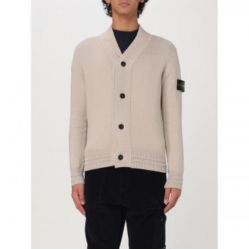 Stone Island Men’s Yellow Cream Cardigan – XL