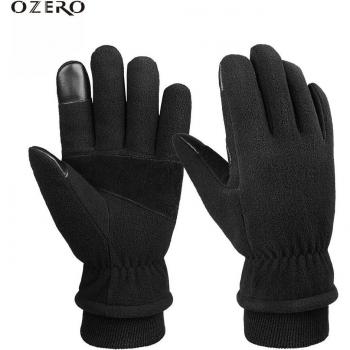OZERO Men's Cold Proof Waterproof Work Gloves -30°F Fleece Insulation 9032