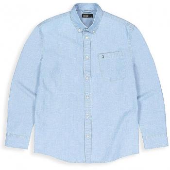 Butcher Of Blue Regular Fit Hemd Aidan M Hellblau für Herren