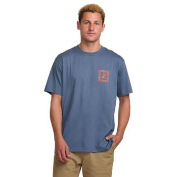 Billabong Felpa Leggera a Maniche Corte Window Blu Piuma S