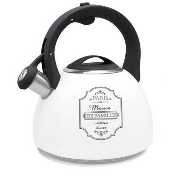 Tetera Feel Maestro MR-1324 Blanco y Negro 2,5 L
