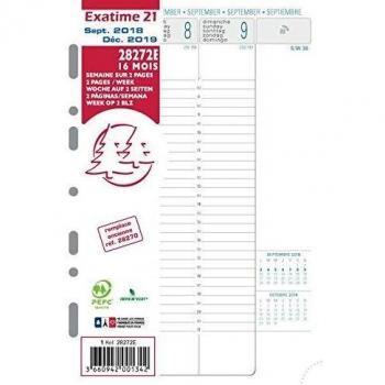 Quo Vadis 2025 Two-Sided Weekly Planner