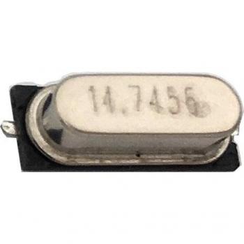 Quartz SMD HC‑49S 14.7456 MHz – tolérance 20 ppm – capacité 20 pF (x20)