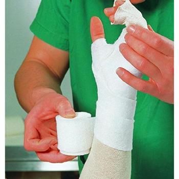 Lohmann & Rauscher Synthetikwatte 10 cm x 3 m Rolle