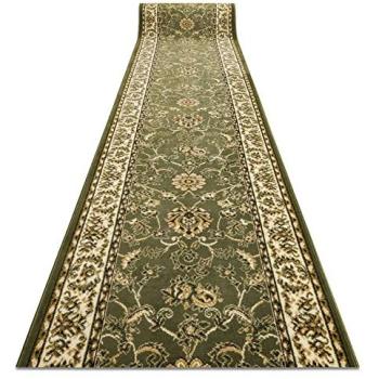 Alfombra Pasillo BCF Morad Klasyk Verde Oliva 90 cm × 870 mm