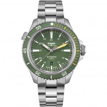 Traser P67 Diver Orologio Automatico Verde 46mm 50ATM