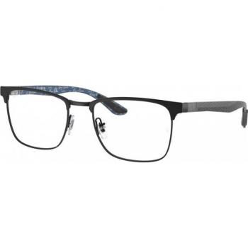 Ray-Ban RX8421 2904 Men's Black Square Frame for Prescription Glasses