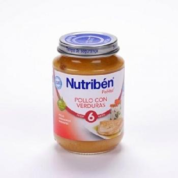 Nutriben Junior Potito Pollo Verduras 250 gr