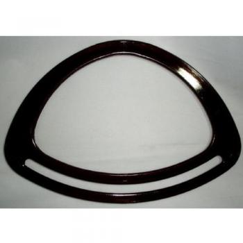 Premium Dark Brown Oval Bag Handle