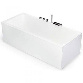 Standard‑Wannenrand Bremen 190x90 cm – Komplettset mit Ab