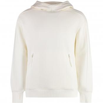 C.P. Company Goggle Hoodie Baumwolle Weiß M