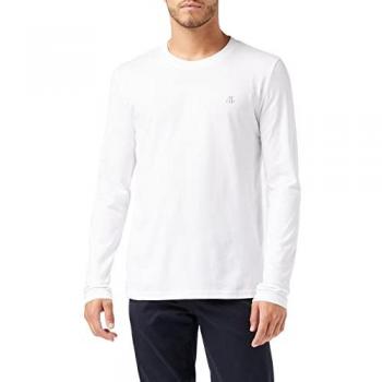 Marc O'Polo Langarmshirt, mit dezentem Logo-Print vorne
