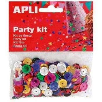 Sequins Métalliques Assortis APLI 14g