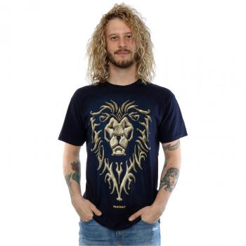Men's Warcraft Alliance Icon T‑Shirt XL Navy