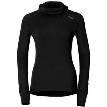 Odlo Female Active Warm Base Layer Long Sleeve mit Face Shield – Schwarz – XXS