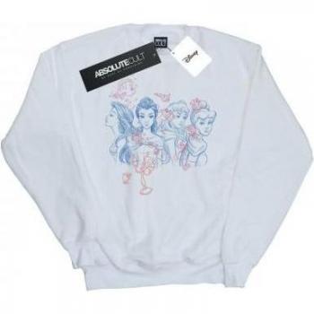 Disney Damen Prinzessin-Motiv Sweatshirt