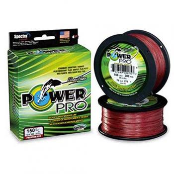 Ligne Tressée Power Pro 455m 0,15mm 9kg Rouge