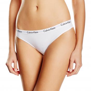 Calvin Klein CAROUSEL BIKINI, Sous-Vêtements Femme, blanc