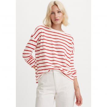 Damen Langarmshirt MARGOT von Levi's in saint stripe scarlet