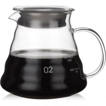 Goteador de café de vidrio 350ml