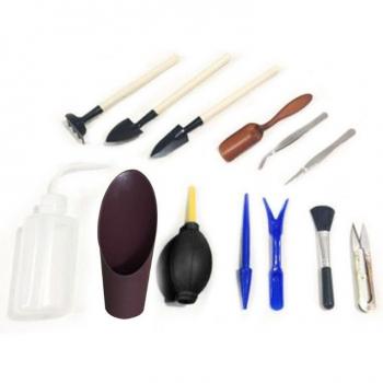 13 Pcs Hand Tools for Mini Garden Planting and Succulent Care