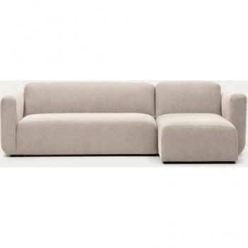 Neom 3-mannig modulsoffa, höger/vensterschäslong, beige – 263 cm