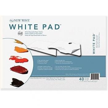 New Wave 11 x 16 White Pad Disposable Paper Palette