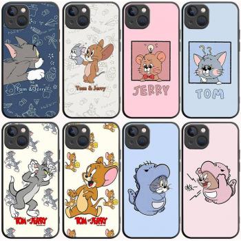 Black Cat & Mouse B‑66 Protective Shell – Compatible with Redmi, iPhone, Samsung