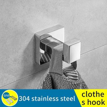 Toallero Pared Inox 2x + Cepillo y Papel