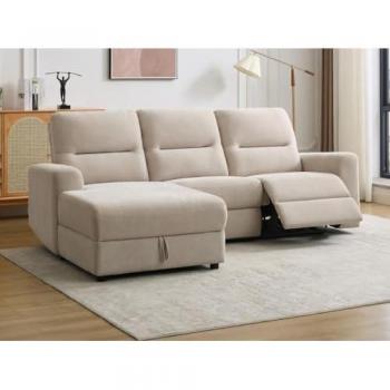 VENTE-UNIQUE Komfortables Ecksofa elektrisch