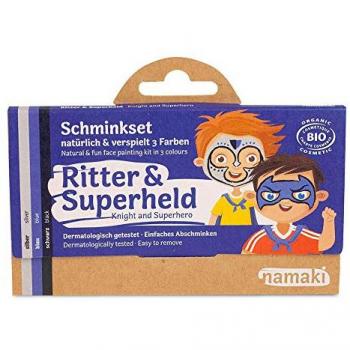 Namaki Kinderschminke BIO – Ritter & Superheld Edition