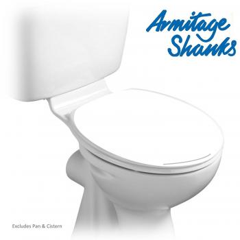 Armitage Shanks Orion 3 White Toilet Seat and Cover (S404501) – Ship Friday 29th