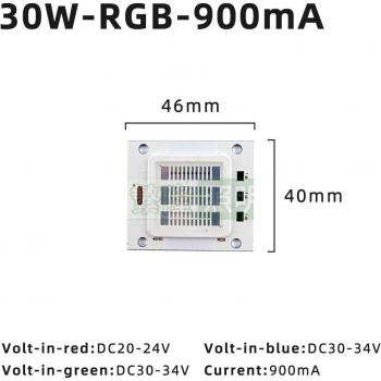 Puces LED SMD 4640 RGB 10W 20W 30W 50W