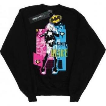 Rebelle Harley Quinn Sweat Shirt Noir – DC Comics