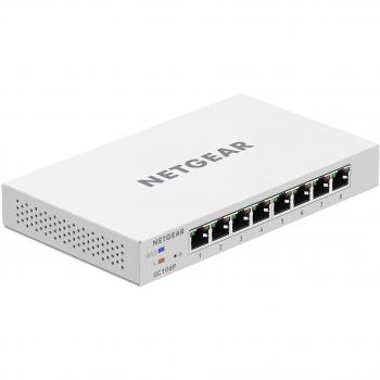 Netgear GC108P Gigabit 8 Port Ethernet LAN Switch with PoE+ 64 W
