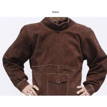 Adjustable Heavy Duty Leather Welding Jacket