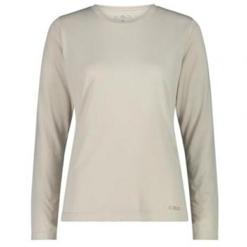 CMP Damen T-Shirt Braun (36) mit Jersey-Material