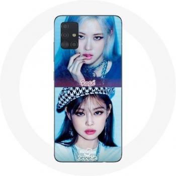 Coque Galaxy A51 – Série K‑pop, Jennie et Rosé