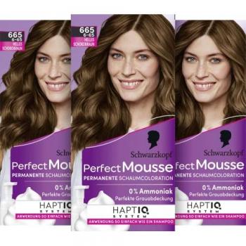 Perfect Mousse Coloración Espuma 6-65/665 Marrón Claro Chocolate 92.5ml