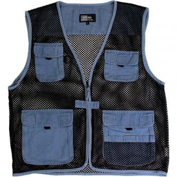 Coleto de Malla Térmica VITTORIA, azul, talla L